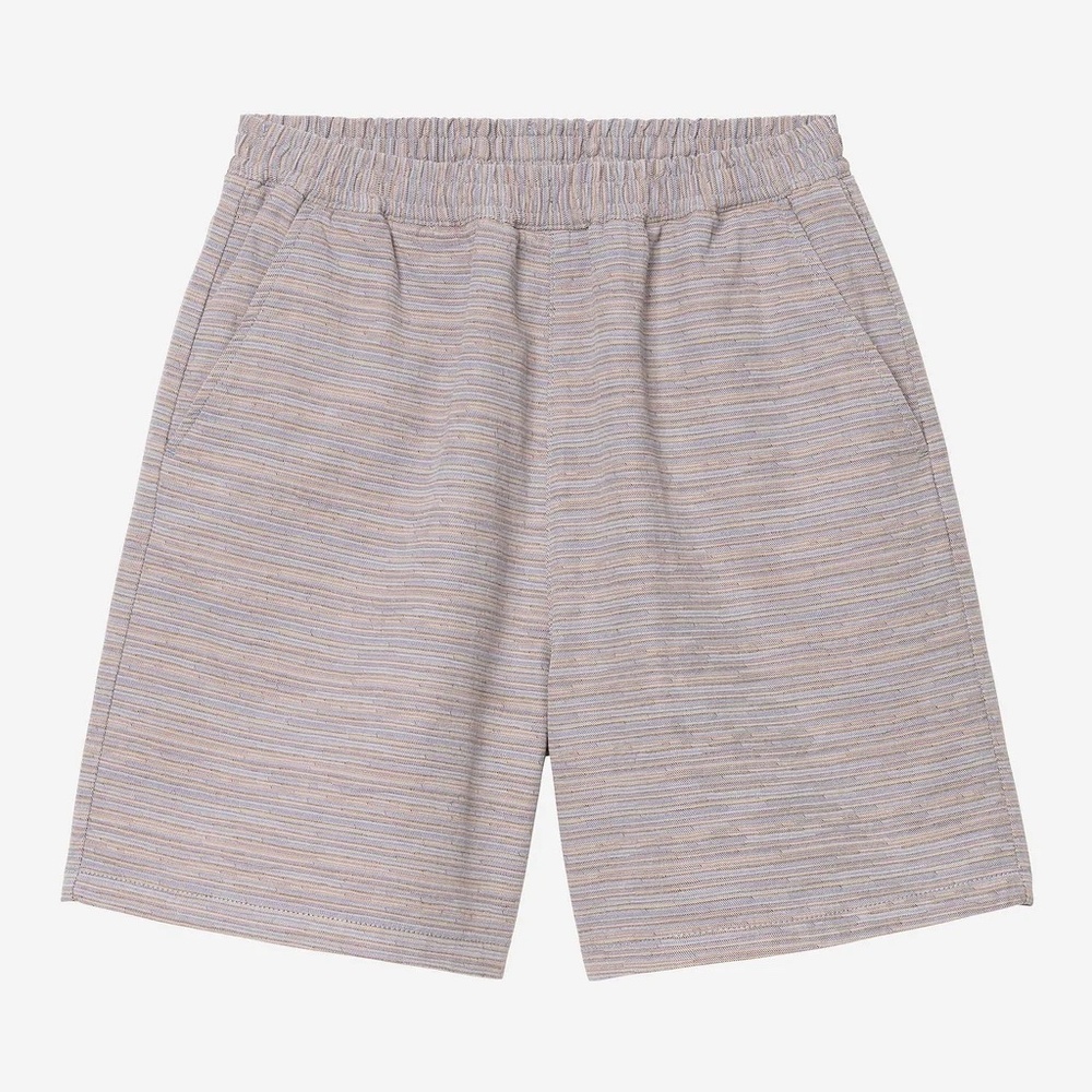 Carhartt WIP Gellar Stripe Shorts size Small in Lavender Multicolor NWT